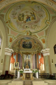 Church altar