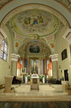 Church altar