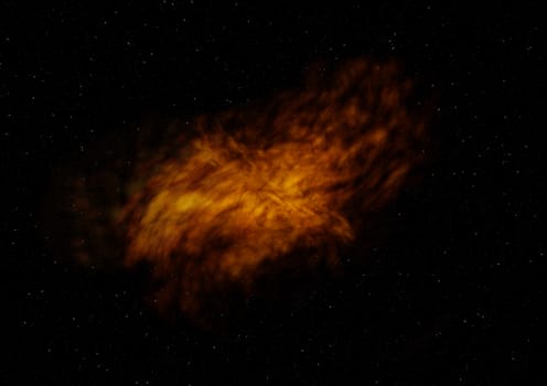 Star field in space a nebulae and a gas congestion. "Elements of this image furnished by NASA".