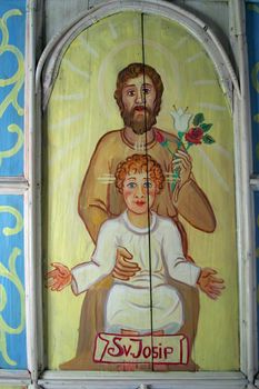 Saint Joseph with child Jesus