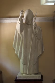 Pope John Paul II statue