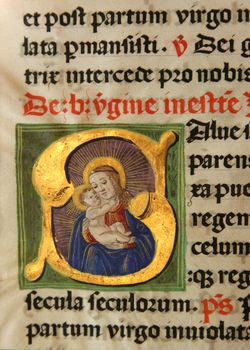 Close up of old Holy Bible book