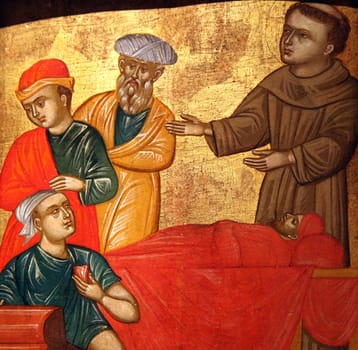 Scenes from the life of St. Anthony of Padua