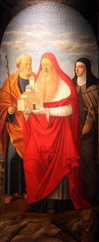 Saint Joseph, Saint Jerome and Saint Elizabeth of Hungary