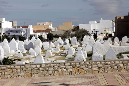 Muslim cemetery, Kairouan, Tunisia