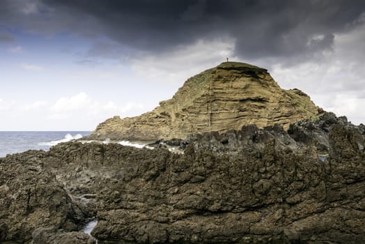 Natural pools in Porto Moniz, Madeira, Portugal