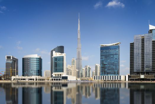 Dubai skyline, United Arab Emirates