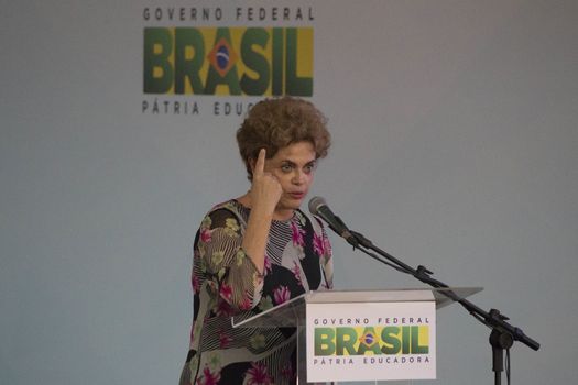 BRAZIL, Rio de Janeiro: Brazilian President Dilma Rousseff announces on April 8, 2016 in Rio de Janeiro that Brazil's Minha Casa, Minha Vida affordable housing program would be adding 2 million units by 2018. Rousseff has been at the center of controversy, as thousands have rallied across the nation for her impeachment.