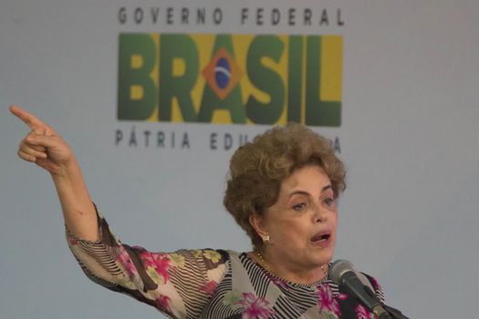 BRAZIL, Rio de Janeiro: Brazilian President Dilma Rousseff announces on April 8, 2016 in Rio de Janeiro that Brazil's Minha Casa, Minha Vida affordable housing program would be adding 2 million units by 2018. Rousseff has been at the center of controversy, as thousands have rallied across the nation for her impeachment.