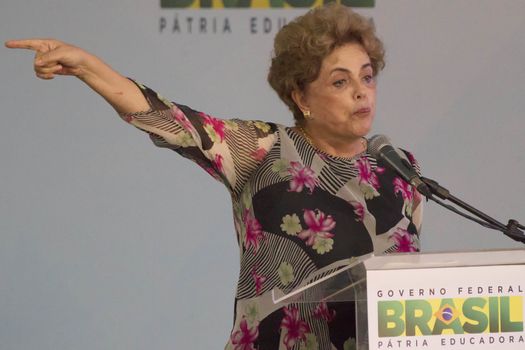 BRAZIL, Rio de Janeiro: Brazilian President Dilma Rousseff announces on April 8, 2016 in Rio de Janeiro that Brazil's Minha Casa, Minha Vida affordable housing program would be adding 2 million units by 2018. Rousseff has been at the center of controversy, as thousands have rallied across the nation for her impeachment.