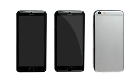 New realistic mobile phone smartphone collection