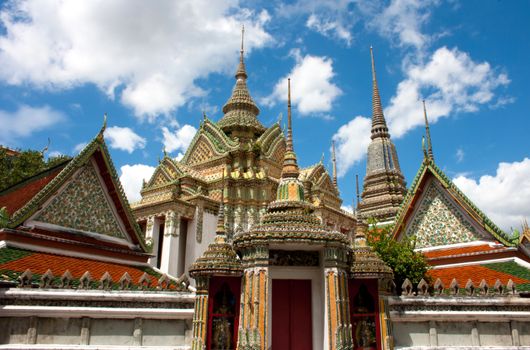 Temple in Bangkok Wat Pho, Thailand.