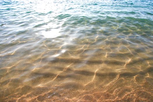 Sea at Nang Yuan island, Koh Tao, Thailand.