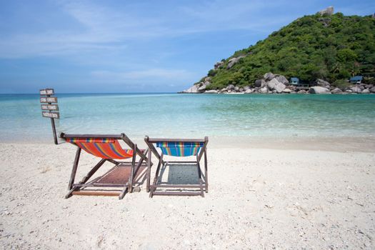 Nang Yuan island, Koh Tao, Thailand.