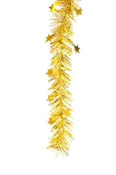 gold ribbon for christmas decorate