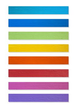 Colorful of Plastic wood collection