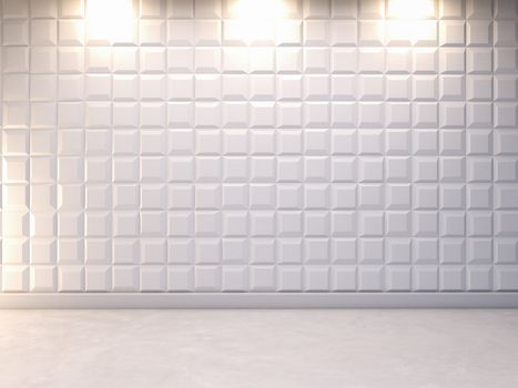 abstract 3d decorative wall background , 3d rendering