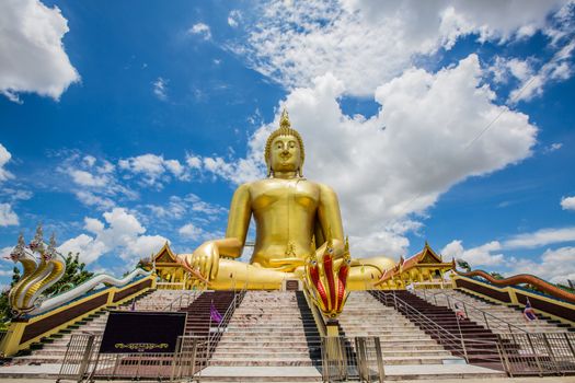 Big Buddha, Wat Muang Golden attractions Thailand Buddhist temple
Thailand's most sacred, Angthong, Thailand.