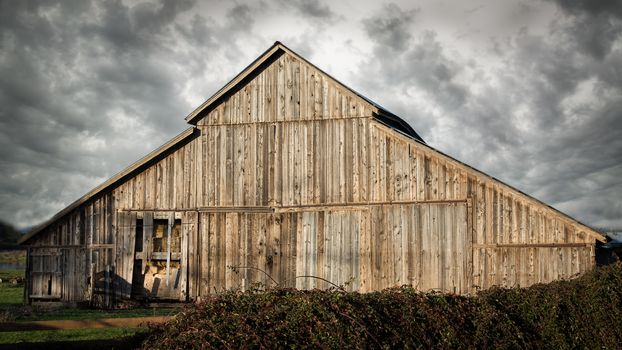 An old barn, landscape, Color Image, USA