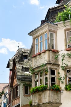 houses and roofs Old town