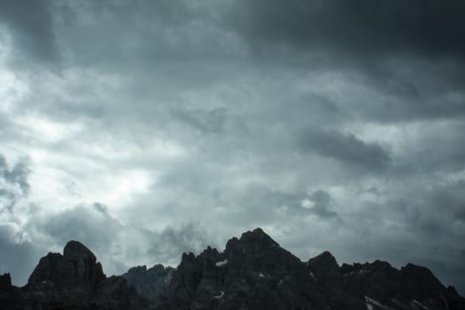 A beautiful view of the Austrian Alps