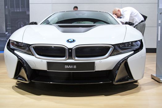 Zagreb Auto Show 2016.,cars,6,BMW 1,BMW i8,Zagreb,Croatia,EU