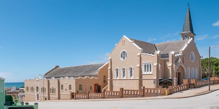 PORT ELIZABETH, SOUTH AFRICA - FEBRUARY 27, 2016:  The Dutch Reformed Church Port Elizabeth in North End was inaugurated on 31 Desember 1909