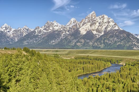 Snake River Overlook, Grand Teton National Park, Wyoming