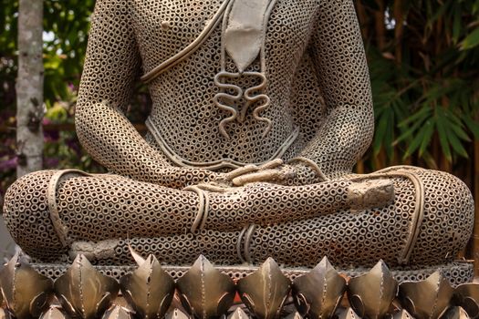 Buddha statue is Buddha posture meditation