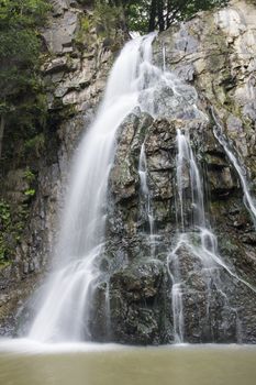 Beautiful mountains stone water creek