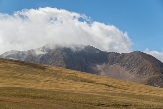 Majestic mountain landscapes of the Caucasian reserve