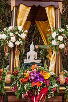 Buddhist lent songkran festival