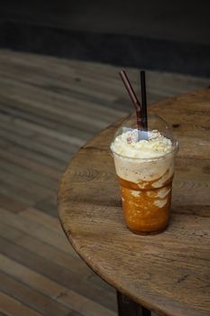 Iced coffee smoothie