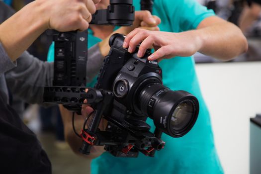 Steadicam two-handed camera 2016