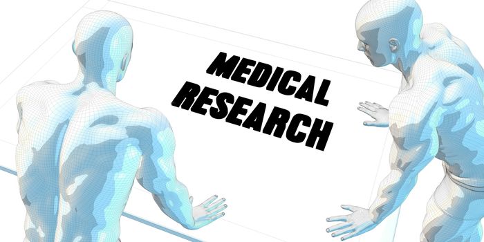 Medical Research Discussion and Business Meeting Concept Art