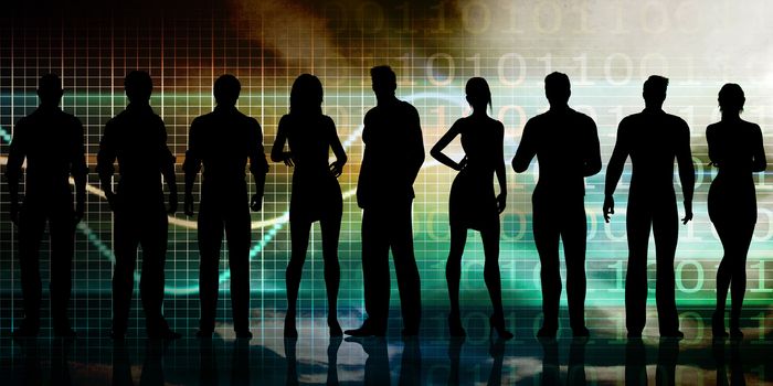 Business Team Group as a Concept Illustration