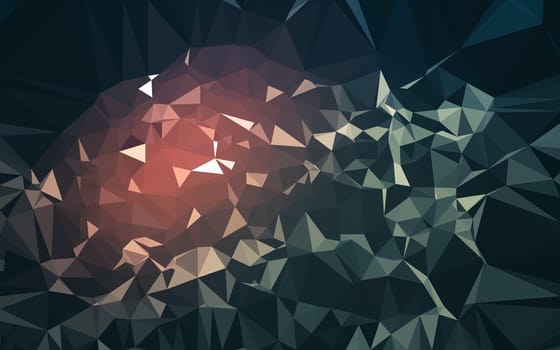 Abstract low poly background, geometry triangle, mosaic pastel color background