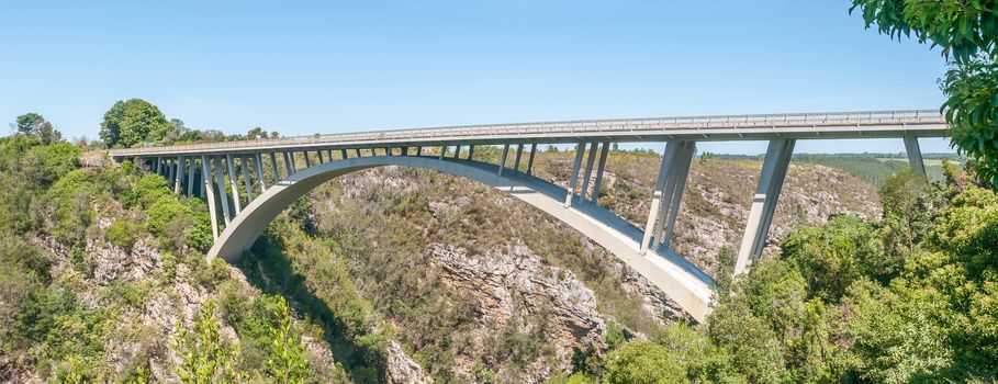 The Paul Sauer Bridge over the Storms River in the Eastern Cape Province was completed in 1956