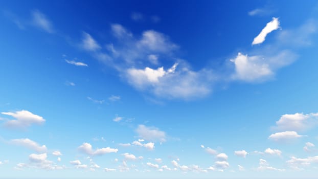 Cloudy blue sky abstract background, blue sky background with tiny clouds, 3d rendering

