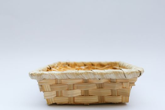 basket  on white background