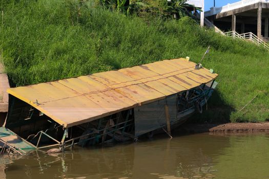 Passenger ship capsized