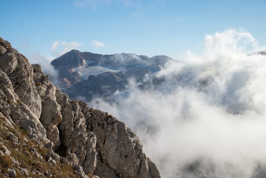 Majestic mountain landscapes of the Caucasian reserve