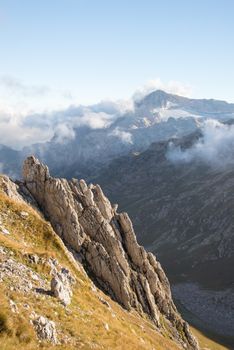 Majestic mountain landscapes of the Caucasian reserve