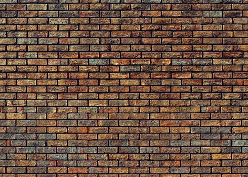 Grungy old brick wall texture