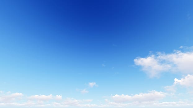 Cloudy blue sky abstract background, blue sky background with tiny clouds, 3d rendering

