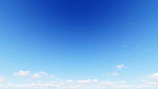 Cloudy blue sky abstract background, blue sky background with tiny clouds, 3d rendering

