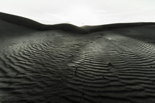 Photograph of sand dunes in Denmark