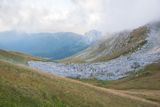 Majestic mountain landscapes of the Caucasian reserve