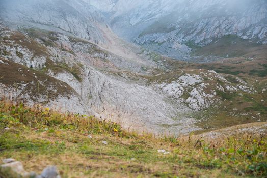 Majestic mountain landscapes of the Caucasian reserve