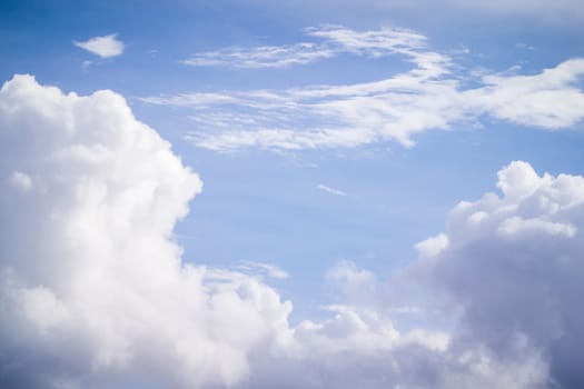 cloud and sky view from a airplane